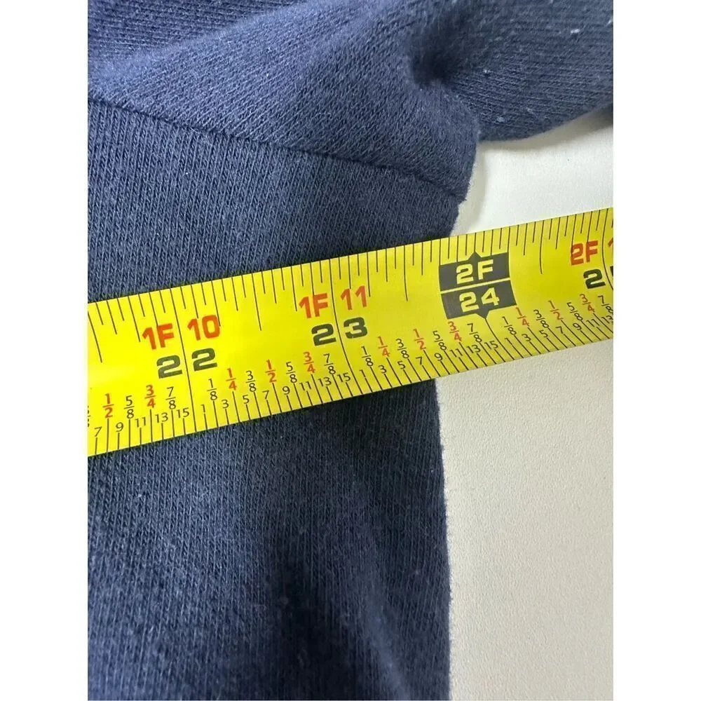 Torrid Bohemian Navy Blue Embroidered Floral Sweater Sweatshirt Size 1X - Picture 7 of 10